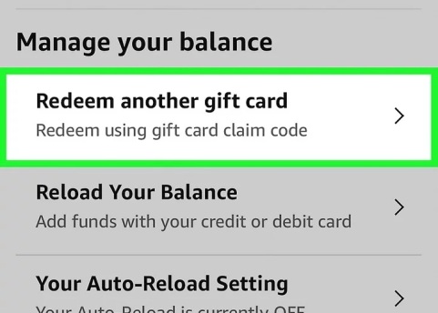 آموزش ریدیم کردن گیفت کارت آمازون